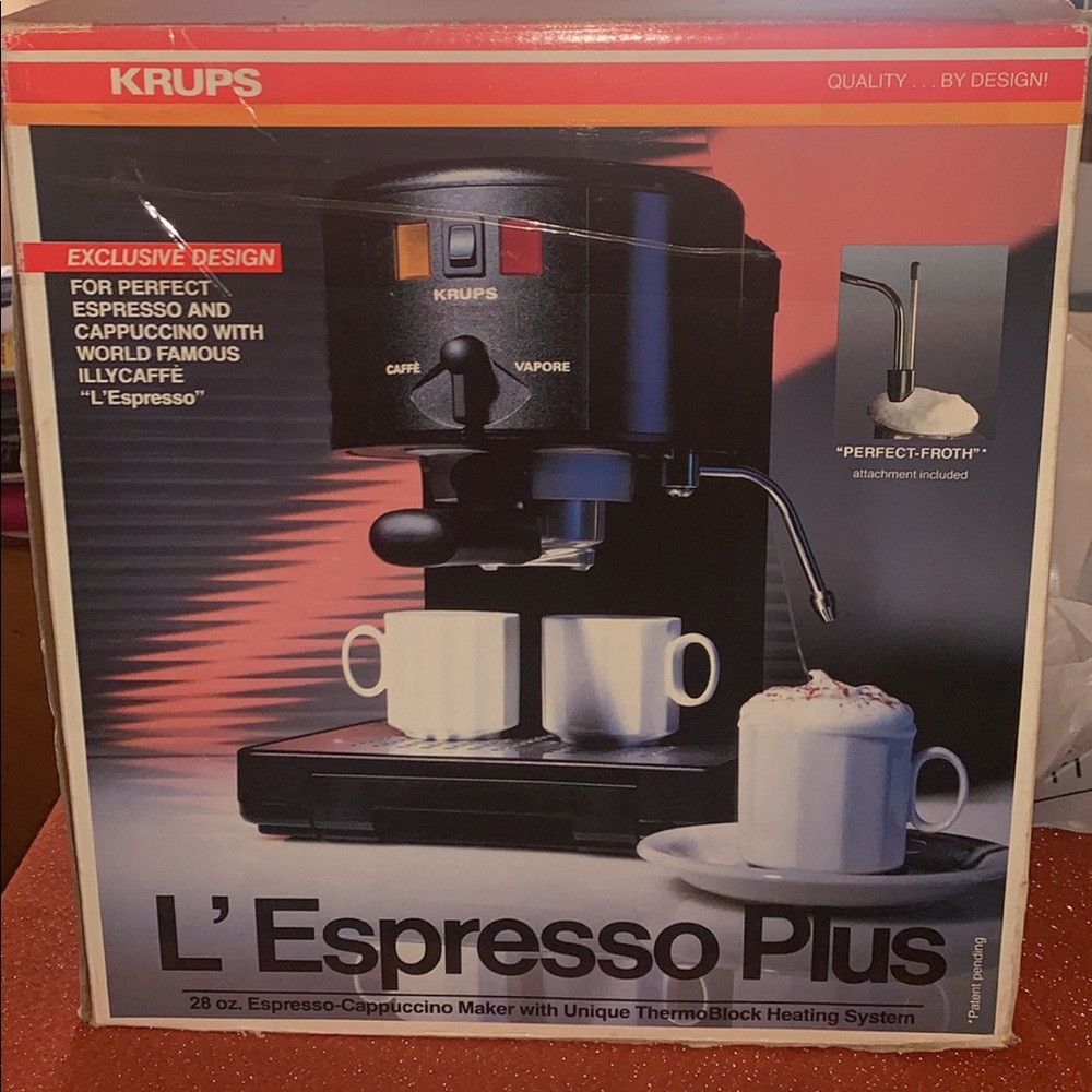 VERY RARE AND POPULAR KRUPS ESPRESSO MACHINE
